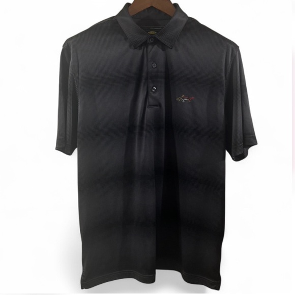 Greg Norman Collection Other - Men’s Greg Norman Black Performance Polo Shirt Size Large